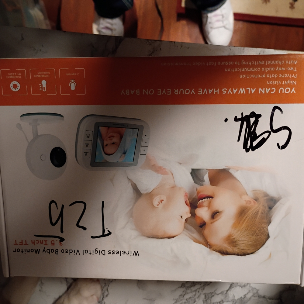Wireless Video Baby Monitor - White